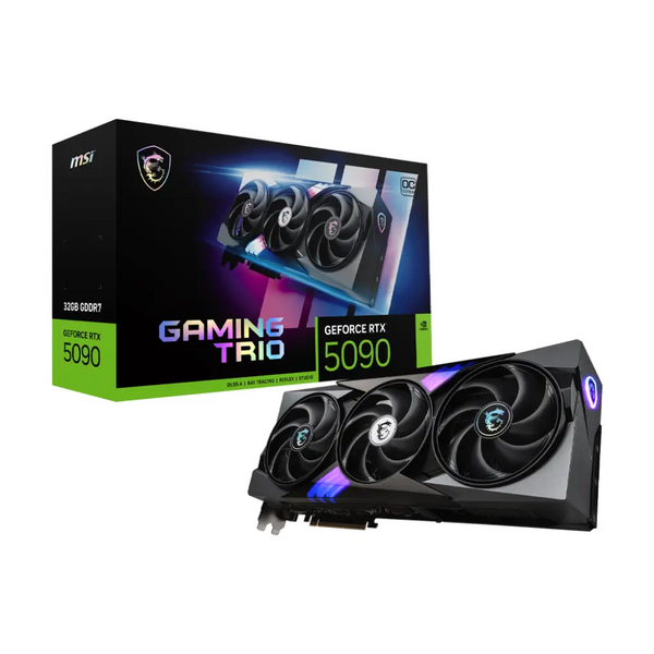 MSI GeForce RTX 5090 32GB GAMING TRIO OC GDDR7 Graphics Card - Special Offer - Ends Soon