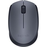 Logitech Logitech M170 Wireless Mouse, 2.4 GHz with USB Nano Receiver, Optical Tracking, 12-Months Battery Life, Ambidextrous