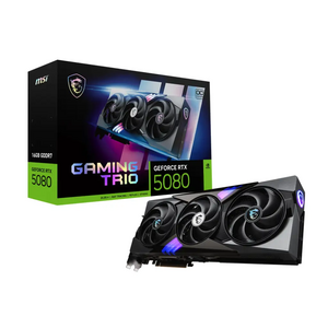 MSI MSI Geforce RTX 5080 16GB GAMING X TRIO OC Blackwell Graphics Card