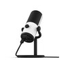 NZXT Capsule Mini USB Microphone - High Resolution – Cardioid Polar Pattern – Ideal for Streaming, Content Creation & Podcasting – Built-in Pop Filter - Adjustable Stand – White Image