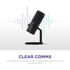 NZXT Capsule Mini USB Microphone - High Resolution – Cardioid Polar Pattern – Ideal for Streaming, Content Creation & Podcasting – Built-in Pop Filter - Adjustable Stand – Black Image