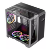1St Player RT5 Micro ATX Black Case with 3 x RGB Fans Image
