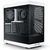 HYTE Y40 Mid-Tower ATX Case - White / Black (PANDA) Image