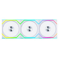 Lian Li Lian Li UNI SL WIRELESS RGB 120mm Fan Triple Pack - White
