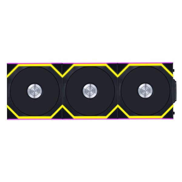Lian Li UNI SL WIRELESS RGB 120mm Fan Triple Pack - Black