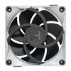 HYTE THICC FP12 & Nexus Portal NP50 Bundle - 120mm x 32mm Performance Fans (3 Pack) - Includes Nexus Link Primary Node - White/Black Image