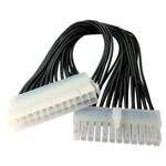 Generic 30cm ATX Power Extension Cable - 24 Pin M to 24 pin F