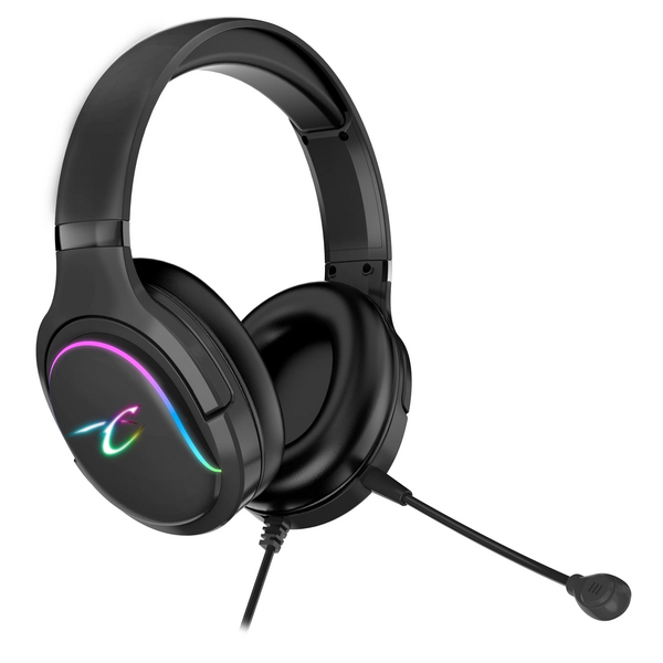 Subsonic Spectra LED Gaming Headset With Microphone Xbox Series X/S, PC & PS5 - Black