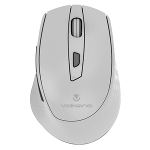 VolkanoX Volkano Chrome Series Wireless Ergonomic Mouse - Grey