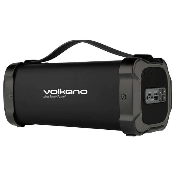 Volkano Mega Bangin Squared Series Bluetooth Speaker With Carry Strap