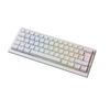 Ducky One X Mini 60% Wireless Ducky Linear Inductive Switch RGB Gaming Keyboard White - UK Layout Image