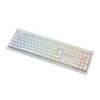 Ducky One X (White) 100% Wireless Ducky Linear Inductive Switch RGB Gaming Keyboard - UK Layout Image
