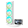 TRYX PANORAMA 360mm AIO Liquid Cooler ARGB White BLACK FRIDAY SPECIAL OFFER Image