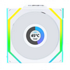 Lian Li UNI SL WIRELESS LCD RGB 120mm Fan - White Image