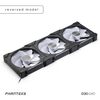 Phanteks  Phanteks D30 Reverse Airflow 140mm DRGB PWM Triple Fan Pack - Image