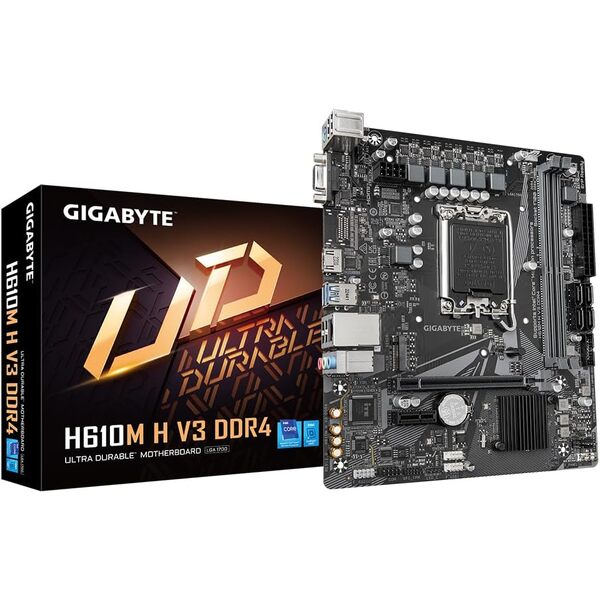 Gigabyte H610M H V3 DDR4 DDR4 Socket 1700 Motherboard