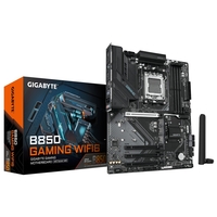 Gigabyte Gigabyte B850 GAMING WIFI6 AMD AM5 Socket Motherboard, ATX, 4x DDR5 Slots, 3x M.2 Sockets, 2x USB-C Port, Fitted I/O Shield, GbE LAN, Wi-Fi 6, 1x DisplayPort / 1x HDMI Port