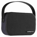 Volkano Fabric Series Bluetooth Portable Speaker - Black