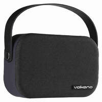 Volkano Volkano Fabric Series Bluetooth Portable Speaker - Black