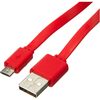 Volkano 1.2 Metre (Red) Slim Sync and Charge Cable for Micro USB Devices/ XBOX Controllers Etc.. Image