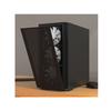 Montech AIR 100 ARGB Tempered Glass micro ATX Case with 4x RGB Fans Black Image