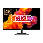 piXL 32 Inch 4K Monitor, Widescreen IPS LCD Panel, 3840 x 2160, 5ms Response Time, 60Hz Refresh