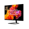 PixL 32 Inch 4K Monitor, Widescreen IPS LCD Panel, 3840 x 2160, 5ms Response Time, 60Hz Refresh Image