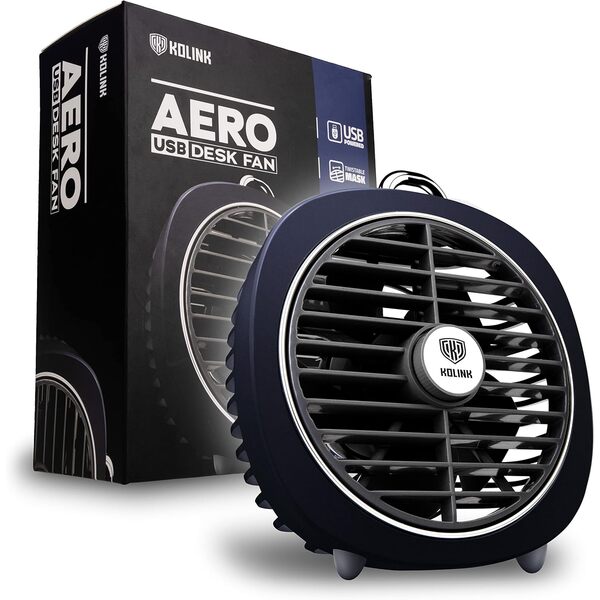 Kolink Aero Dark Blue USB Desktop Fan