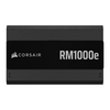 Corsair 1000W RMe Series RM1000e PSU, Fully Modular, Low-Noise, Cybenetics Gold, Zero RPM Mode, ATX 3.1, PCIe 5.1 Image