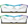 Team Group Team T-Force Delta RGB 32GB White Kit, DDR5, 6000MHz, CL30, AMD EXPO / XMP - 1x DDR5 PURCHASE PER CUSTOMER MAXIMUM DUE TO SHORTAGES Image