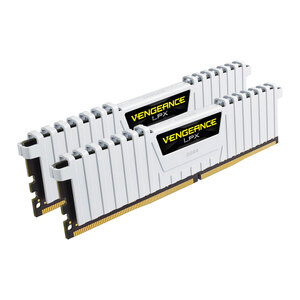 Corsair 32Gb Corsair Vengeance LPX Memory Kit (2 X 16Gb), DDR4, 3200Mhz (PC4-28800), CL18, XMP 2.0, White