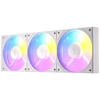 ANTEC Antec Connect 120 ARGB 3-Pack White 120mm PWM triple Fans with Daisy Chain Design and Vibration-Absorbing Pads