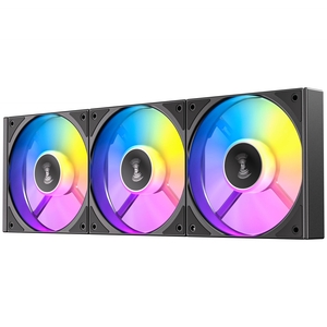 ANTEC Antec Connect 120 ARGB 3-Pack 120mm PWM triple Fans with Daisy Chain Design and Vibration-Absorbing Pads