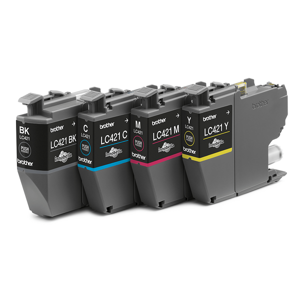 Brother Original Ink Cartridge Black, Cyan, Magenta, Yellow Pack of 4 Multipack