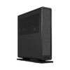Fractal Designs Fractal Design Ridge (Black) SFF Console-Type Case, Mini ITX, Requires SFX/SFX-L PSU, 2 Fans, PCIe 4.0 Riser Card, USB-C, Horizontal/Vertical Orientation Image