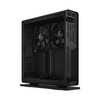 Fractal Designs Fractal Design Ridge (Black) SFF Console-Type Case, Mini ITX, Requires SFX/SFX-L PSU, 2 Fans, PCIe 4.0 Riser Card, USB-C, Horizontal/Vertical Orientation Image