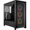 Corsair FRAME 4000D RS Black ARGB Tempered Glass Modular Mid Tower ATX PC Case - Special Offer Image