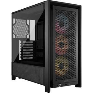 Corsair Corsair FRAME 4000D RS Black ARGB Tempered Glass Modular Mid Tower ATX PC Case - Special Offer