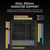 Corsair FRAME 4000D RS Black ARGB Tempered Glass Modular Mid Tower ATX PC Case - Special Offer Image