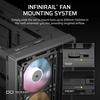 Corsair FRAME 4000D RS Black ARGB Tempered Glass Modular Mid Tower ATX PC Case - Special Offer Image