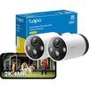 TP-LINK Tapo C420S2 2-Pack 2K QHD Security Camera Outdoor Wireless, 180-Day Battery Life, IP65, Colour Night Vision,AI Detection, Local and Cloud Storage, Works with Alexa & Google, No Monthly Fee Image