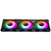 Phanteks M25 Gen2 120mm Reversed Airflow DRGB PWM Triple Fan Pack - Black Image