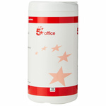5-Star Cleaning Multi Purpose Wipes for PCs, Screens, Keyboards, phones, headset etc.. [Pack of 100]