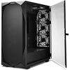 Sharkoon REV300 Black RGB Tempered REVERSE * Glass ATX Gaming PC Case Image