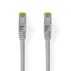 NEDIS Nedis Cat 8.1 Network Cable  S/FTP  RJ45 Male - RJ45 Male - 15.0 m - LSZH - Grey
