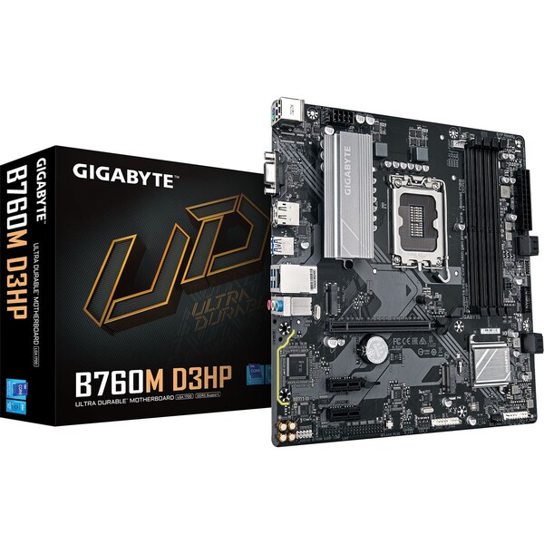 Gigabyte B760M D3HP DDR4 MicroATX - INTEL LGA1700 MOTHERBOARD