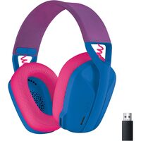 Logitech Logitech G435 Wireless Bluetooth Gaming Headset - Blue/Raspberry