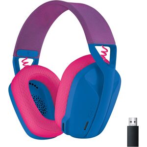 Logitech Logitech G435 Wireless Bluetooth Gaming Headset - Blue/Raspberry