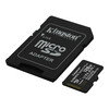 Kingston 128GB Canvas Select Plus Gen3 MicroSDXC Card with SD Adapter, UHS-I Class 10, U1, V10, A1 App Performance, 150MB/s Image