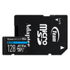 Team Group Team 128GB Elite A1 MicroSDXC Card with SD Adapter, UHS-I Class 3, U3, A1 App Performance, 100MB/s Image